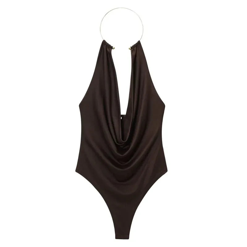 Halter Neck Bodysuit